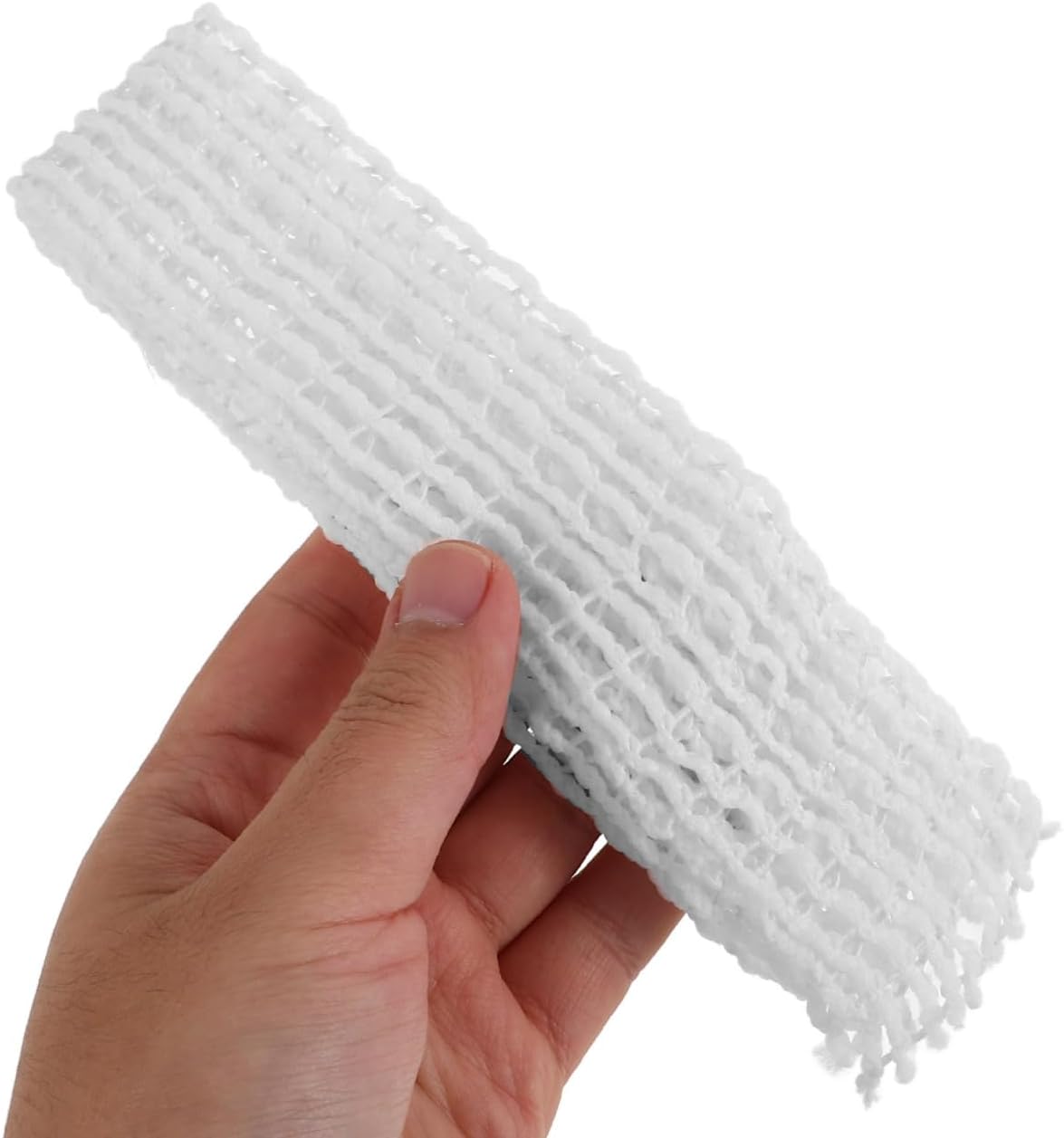 4 Meat Netting Roll Size 16, Cotton Ham Sock for Sausage Making, Elastic Butchers Twine Cooking String Food Net, Poultry Meats Cooking, Butcher Twine Netting