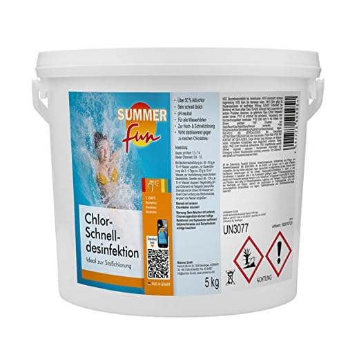 Summer Fun Chlor - Schnelldesinfektion 5 kg Eimer