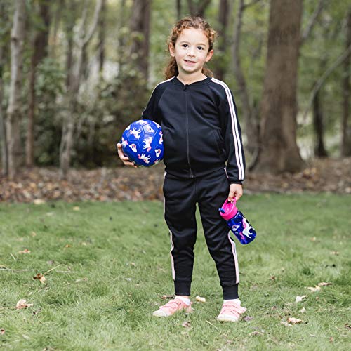 Crocodile Creek - Rainbow Unicorn - Kids Soccer Ball, 7" Size 3, 1 EA