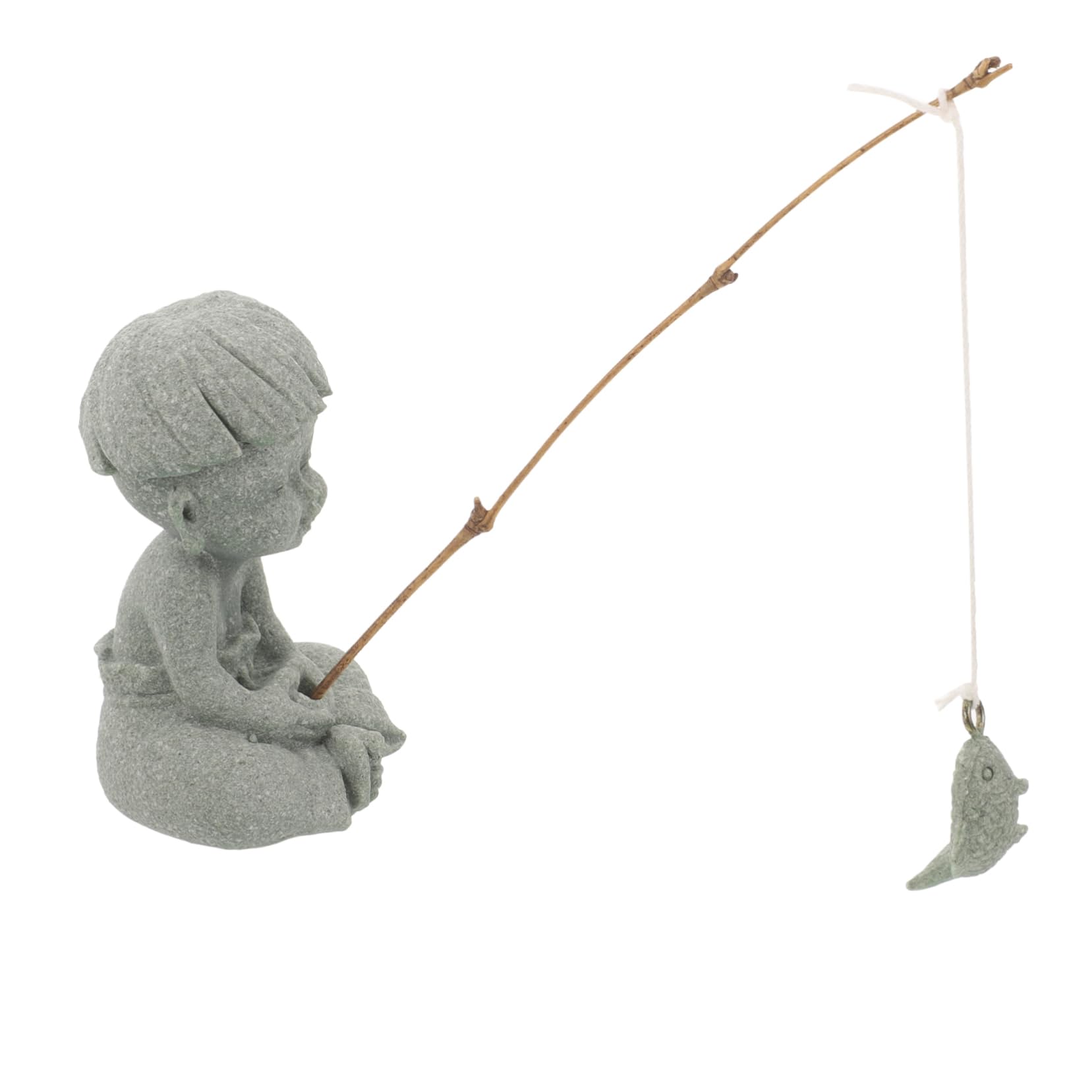 GLEAVI 4 Pezzi Ornamenti Per La Pesca Per Decor Del Serbatoio Di Pesce All'aperto Creature Decorazioni Per Acquari Piccolo Decorazioni Di Pesci Per Acquario Accessori Arenaria