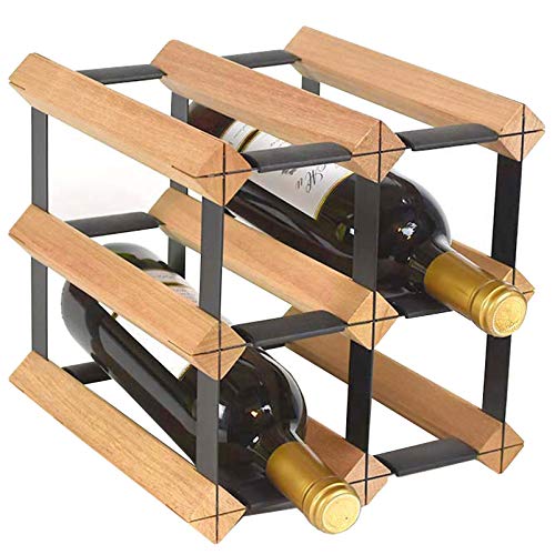 Soporte de vino de mesa para 4 botellas miniatura 2