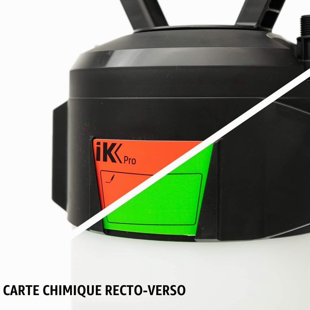 Goizper IK Foam Pro 12 - Pulvérisateur à Mousse Professionnel, Noir, 8.26.76
