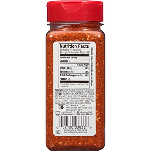 Image of McCormick Salad Supreme Seasoning, 8.25 OZ (Pack of 6)