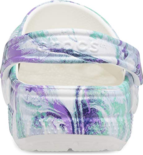 Image of crocs White /Multi Clogs - M7W9 (206868-94S)