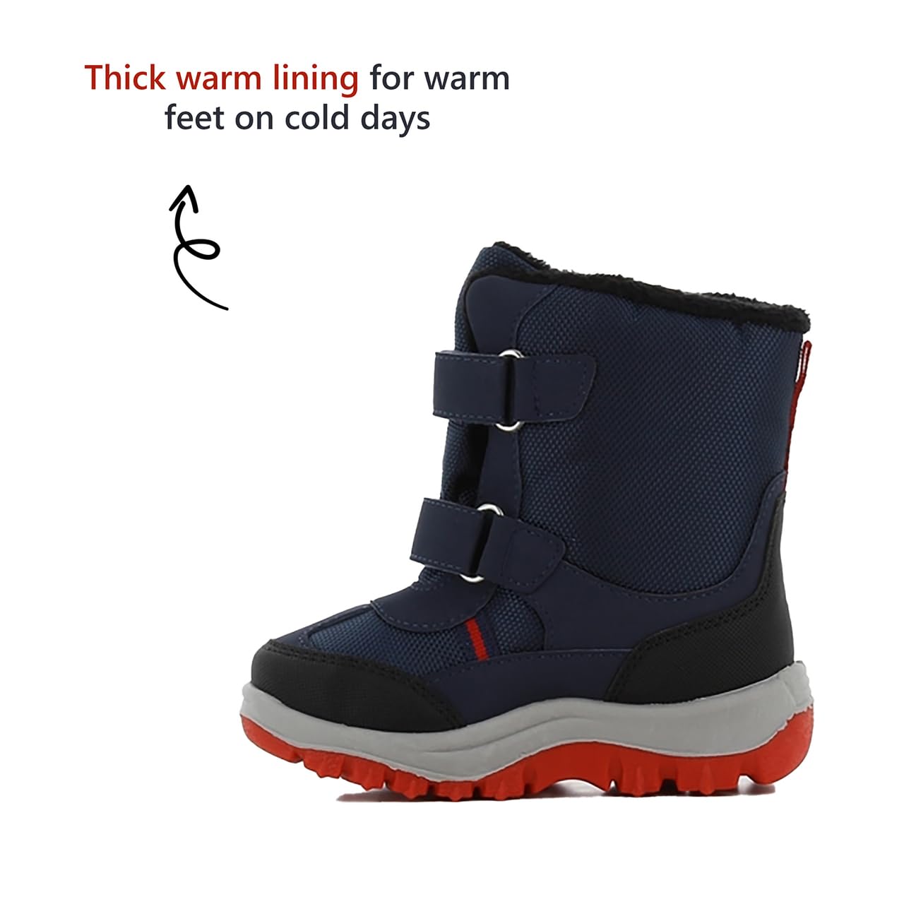 Leomil Spiderman Schneestiefel Kinder
