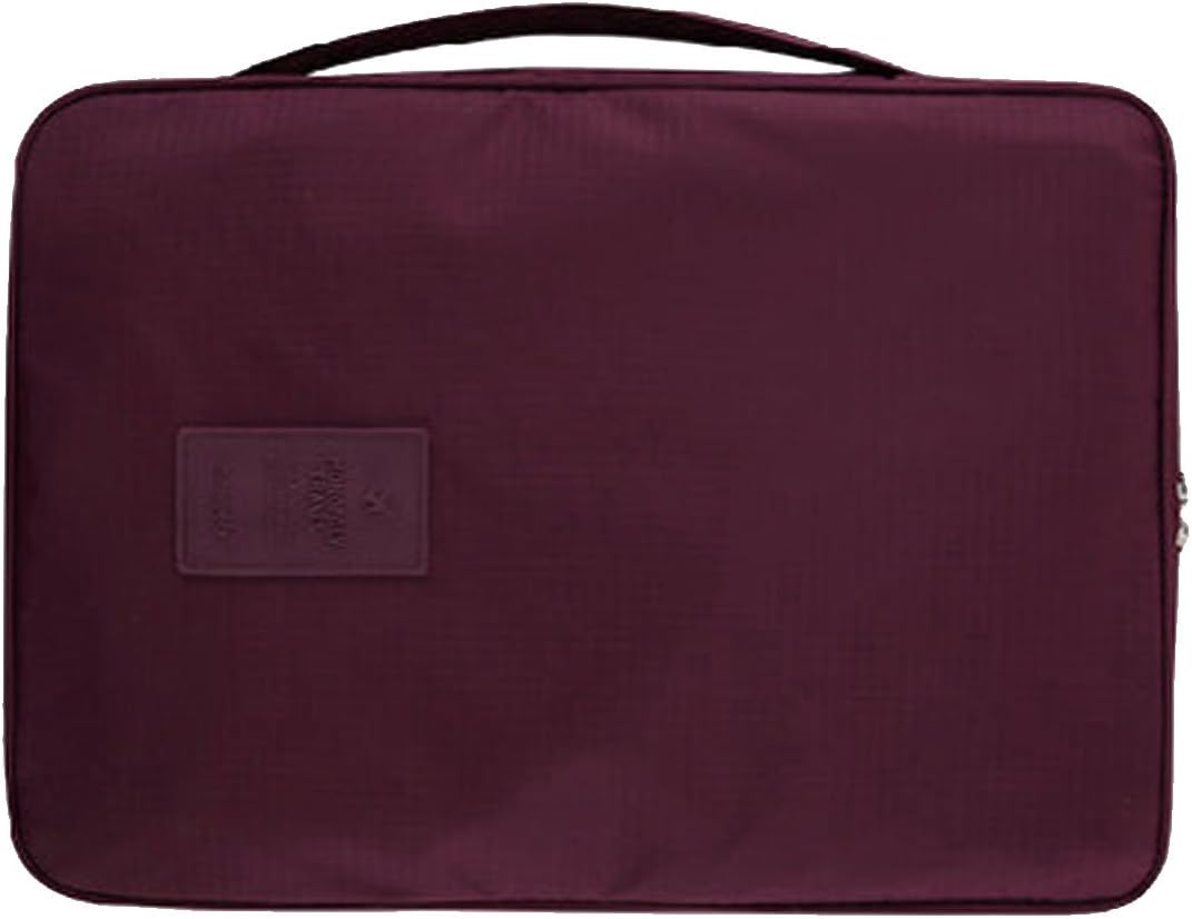 LerBen Portable Business Travel Packing Luggage Cubes Shirts Suitcase Organiser Storage Bags