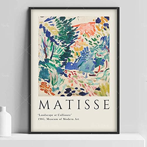 Amazon.co.jp: アンリマティス美術展ポスター、マティス紙のカットと 