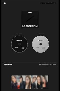 ルセラフィム LESSERAFIM FEARESS CD LE SSERAFIM - FEARLESS[Limited Edition A] [CD + Photobook
