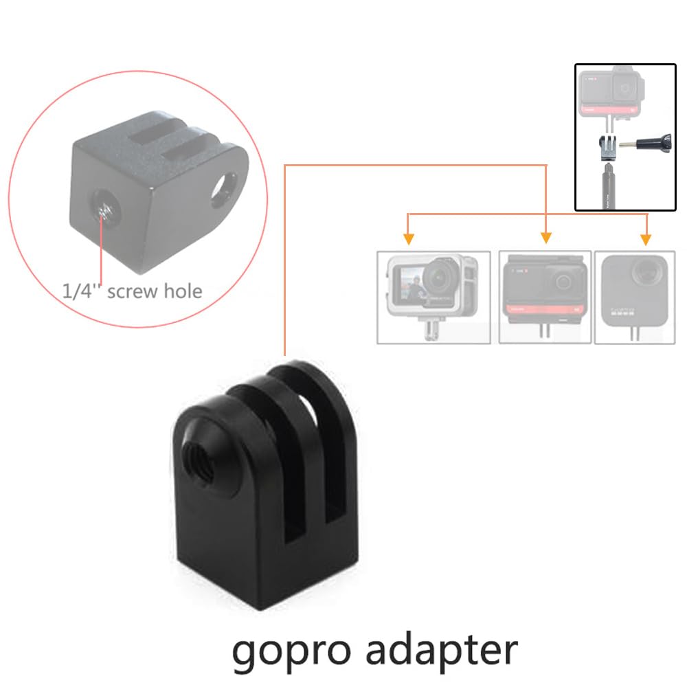Aluminiowy adapter Stativ 2 szt