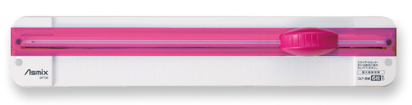 Amazon | アスカ ペーバーカッター 6枚まとめて SPT30P ピンク
