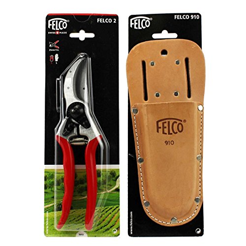 FELCO 2 Pruning Shears/Secateurs with Holster 910 Made In Switzerland