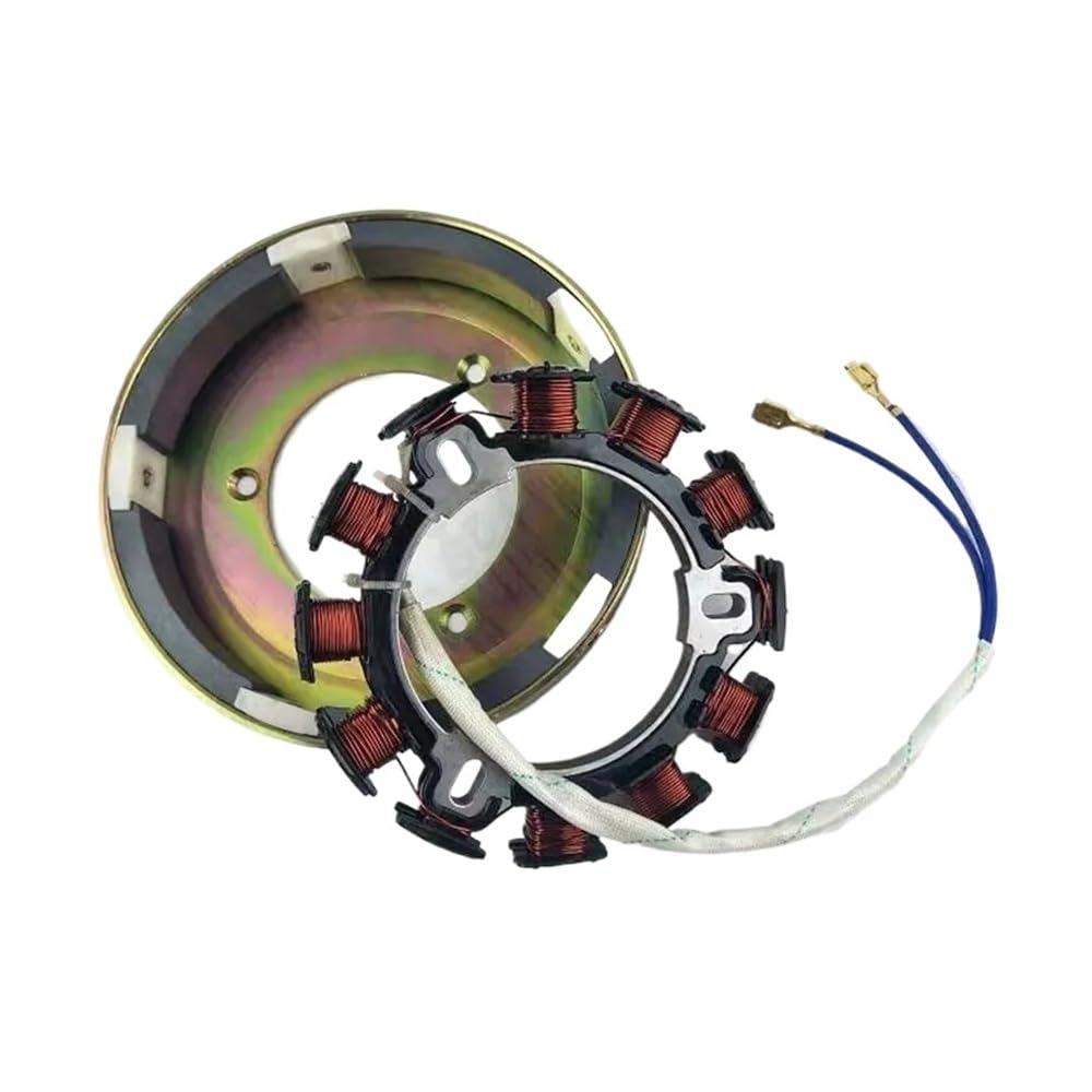 Bobina de Carga for generador de Volante de inercia con Motor diésel refrigerado por Aire, Compatible con bobinas de Potencia 170F, 173F, 178F, 186F y 188F.