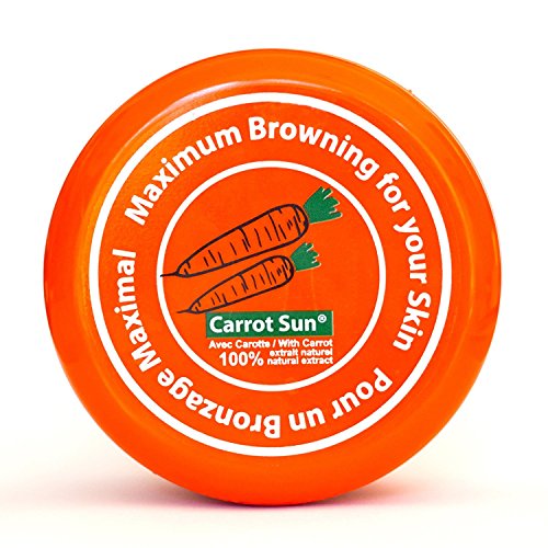 Carrot Sun® Activateur et Accélérateur de Bronzage avec l'Huile de Carotte, L-Tyrosine, et le Henné pour un bronzage doré rapide! 350ml