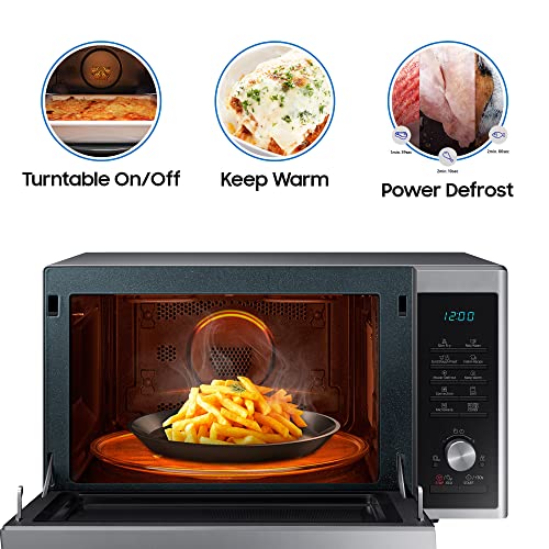 Image of Samsung 32 L Convection Microwave Oven (MC32J7035CT /TL, Dull Gray)