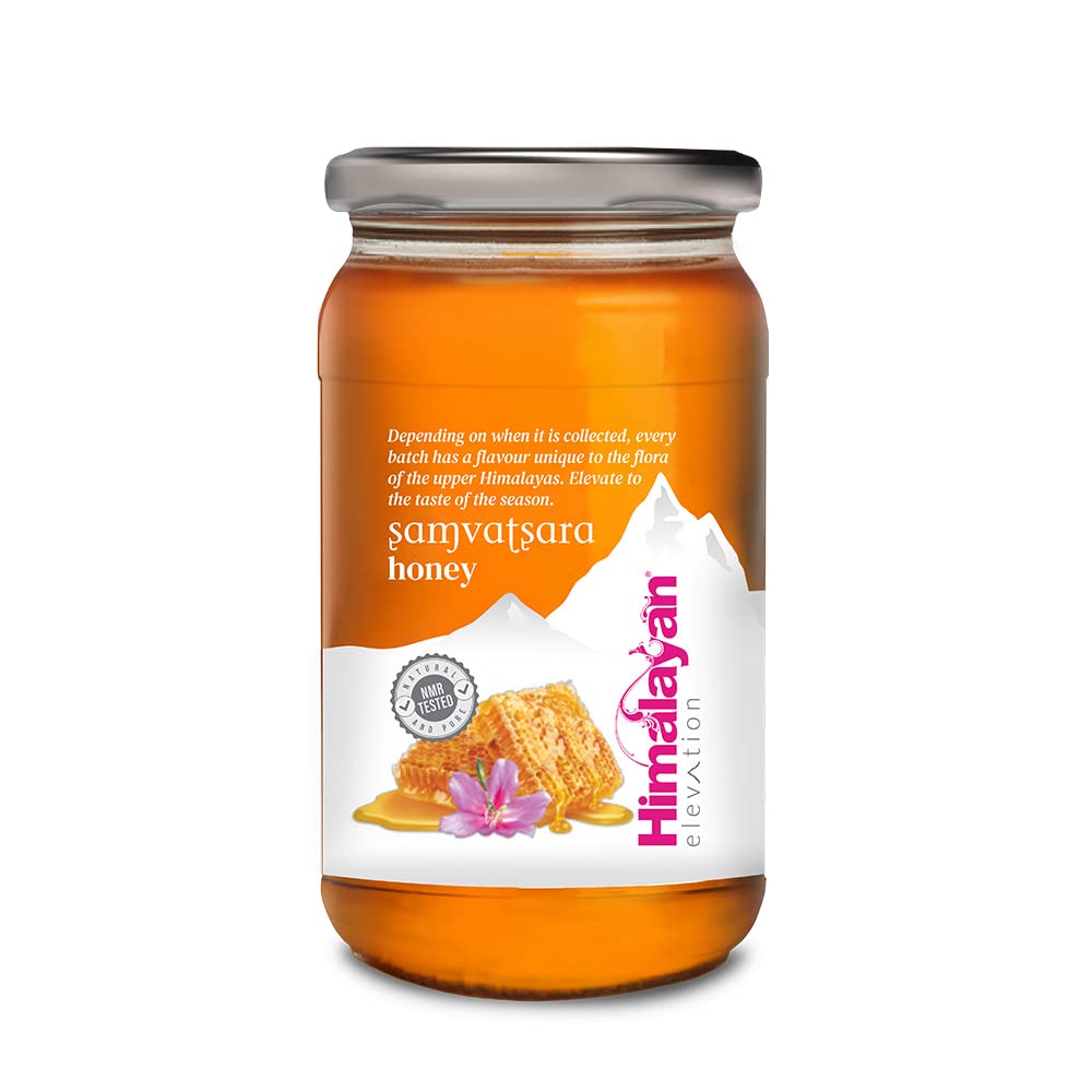 Himalayan Elevation Samvatsara Honey, 250g, Pure & Natural, NMR Tested, No Added Preservatives, No Added Sweeteners