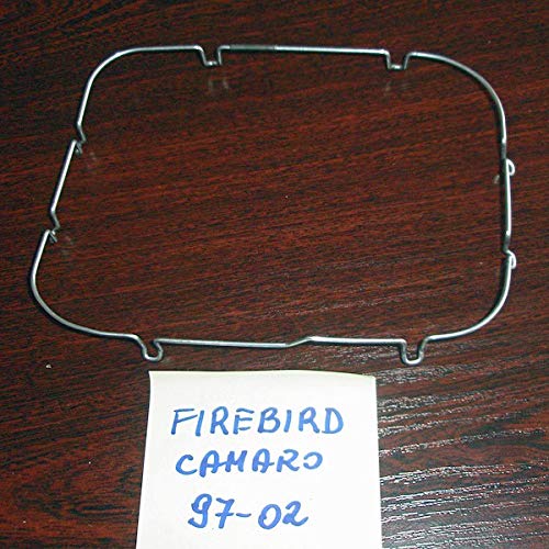 RedlineGoods Shift Boot Bracket Compatible with Pontiac Firebird 1997-02. Tailor Made - not Universal. Genuine top-Grade Italian Black Suede (Alcantara) with Blue Thread