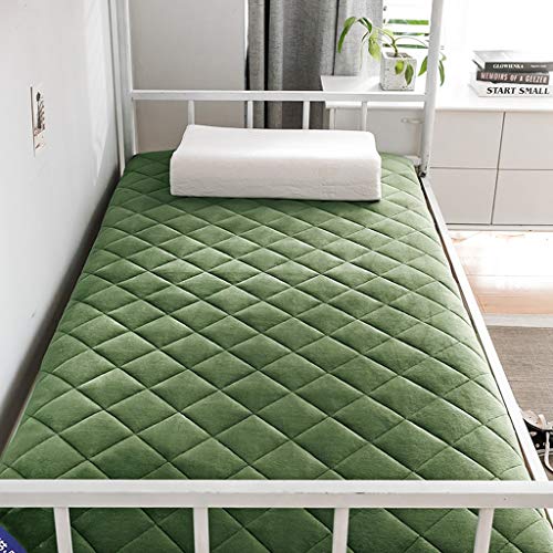 Huan Tatami colchón de la Cama, Zapatillas Plegable futón for Dormir Tatami Estera del Piso Transpirable Terciopelo Grueso de Litera Estudiante Dormitorio Colchón
