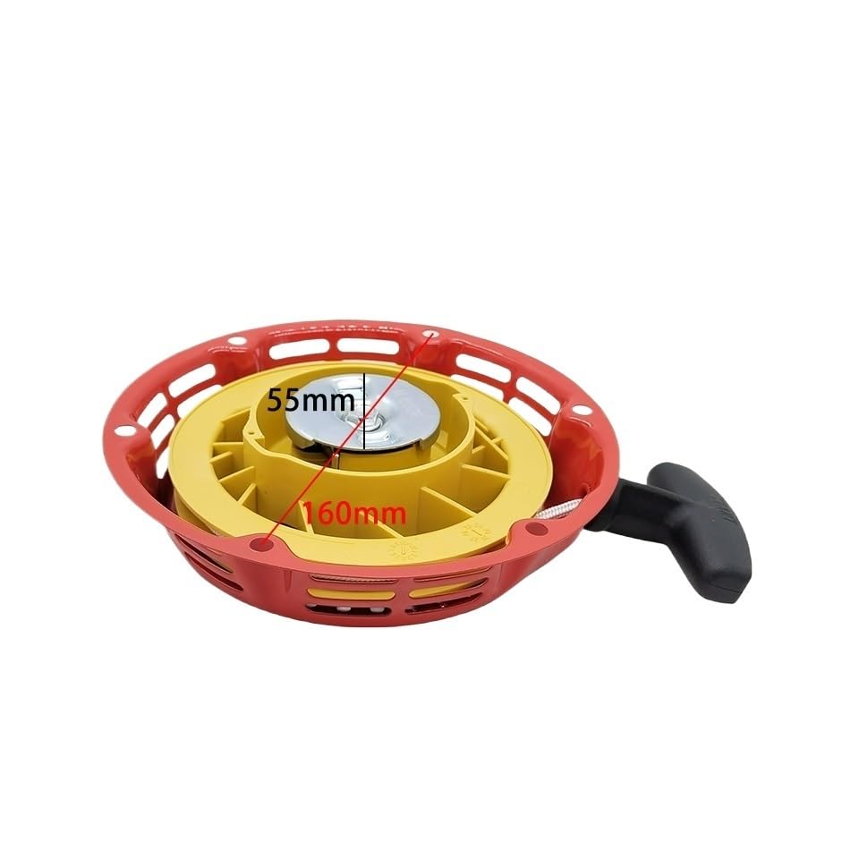 Démarreur à Tirette à Faible Bruit En Métal Noir Pour Générateurs EZ