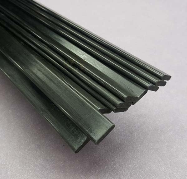 1mm *5mm *1000mm Flexible Carbon Fiber bar