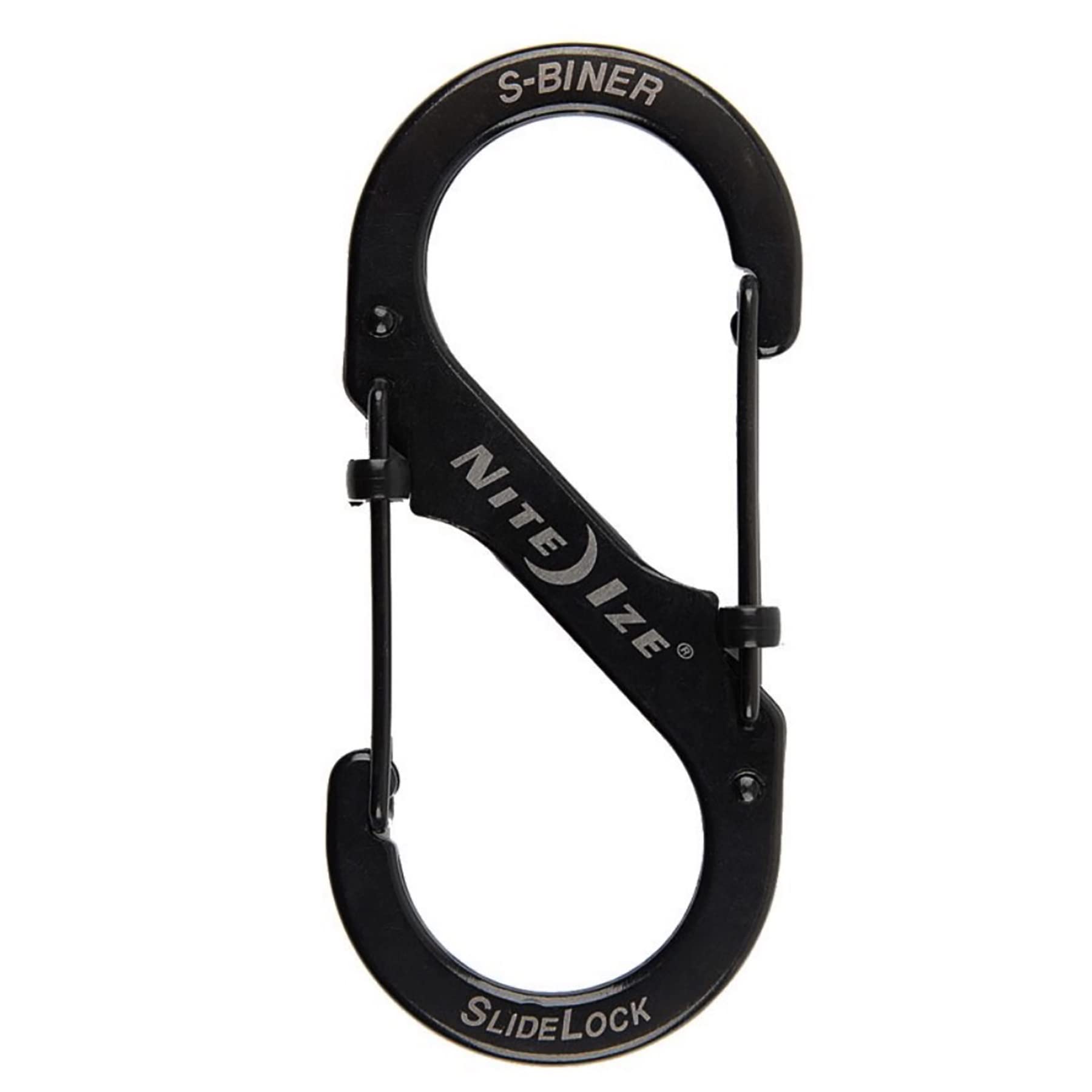 Nite Ize Keyring Dbl Sidelok#4blk