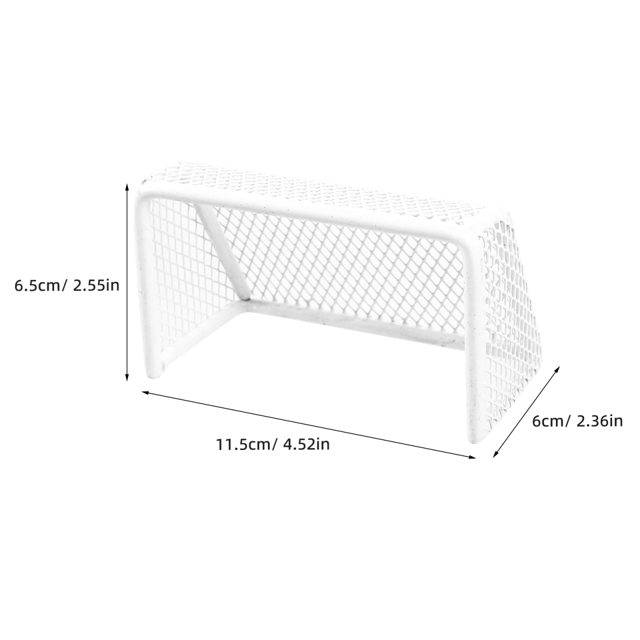 TOYANDONA Mini But De Football pour Maison De Poupée avec Filet Et Ballon Compact Accessoire Football Enfant Jouet Educatif Décoration DIY