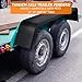 2 Pack Tandem Axle Trailer Fenders Fit for 13