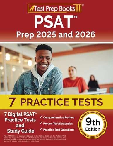 PSAT Prep: Digital PSAT Practice Tests and Study Guide: [9th Edition]