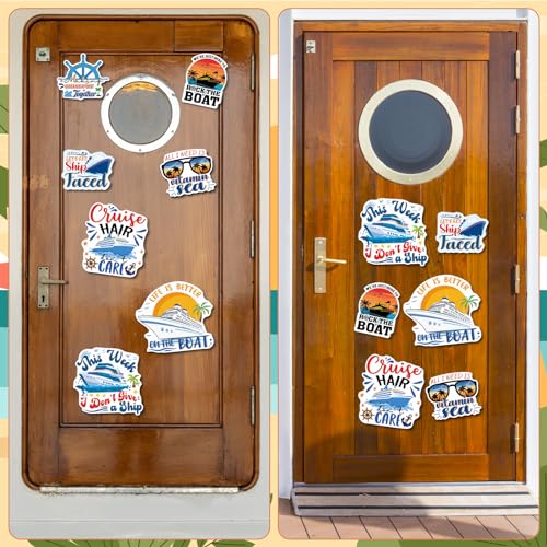 Decoraciones Magnéticas para Puerta de Crucero 7 Piezas miniatura 5