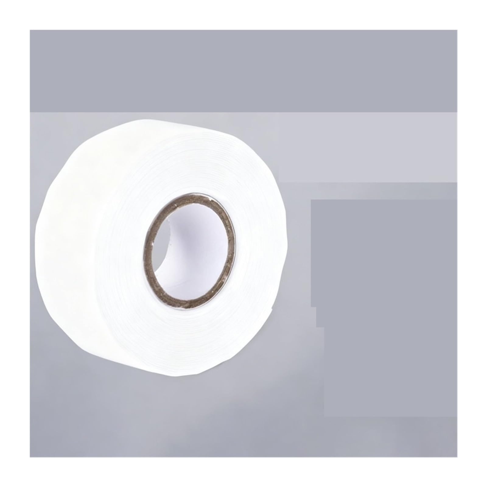Cinta autoadhesiva de goma silicona, aislante alto voltaje, retardante llama, autofusión, impermeable, reparación tuberías, sellado fugas, 2 uds para reparación de tuberías(White-10rolls,1M)