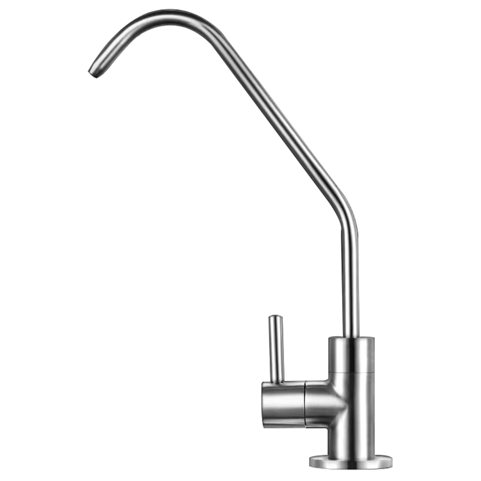 GLETSF Solid Copper 3 Waterap Square Swivel Sink Mixer For Osmosis & Ro Water Triflow Kitchen Faucet In Whitedurab& Stylish Upgrade,Transparent-A,Transparent-A