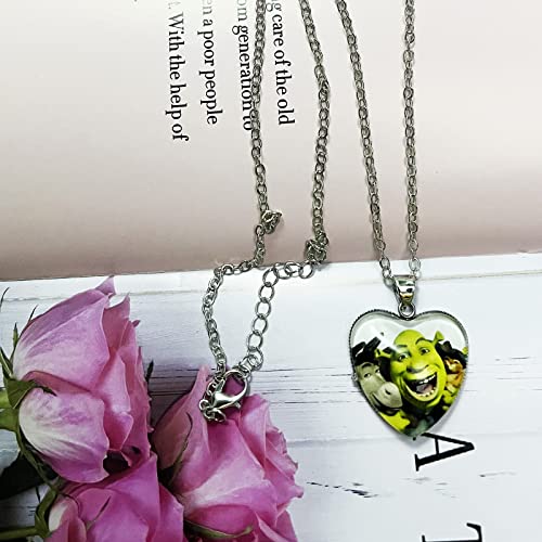 Luohao Tv Movies Halloween Shrk Necklace Zinc Alloy Necklace For Girls Women Boys Gifts #TOP2