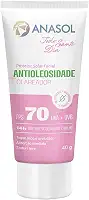 Anasol Protetor Solar Facial Antioleosidade Clareador Todo Santo Dia FPS70 40g