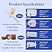 Condom Catheters for Elderly Men Age 80, External Catheter for Men Set Overnight-24Pcs Latex Condoms,750ml & 1000ml Leg Bags for Days, 1500ml & 2000ml Urine Bags for Night, Quick and Easy Drainage