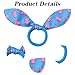 100 Pcs Puppy Dog Cute Rabbit Ear Hair Ties Hair Accessories Set Bowknot Dogs Hairs Bows with Elastic Bands for Small Dogs, Colorful Grooming Costume Accessories for Daily Use Holidays (Colorful Mix)