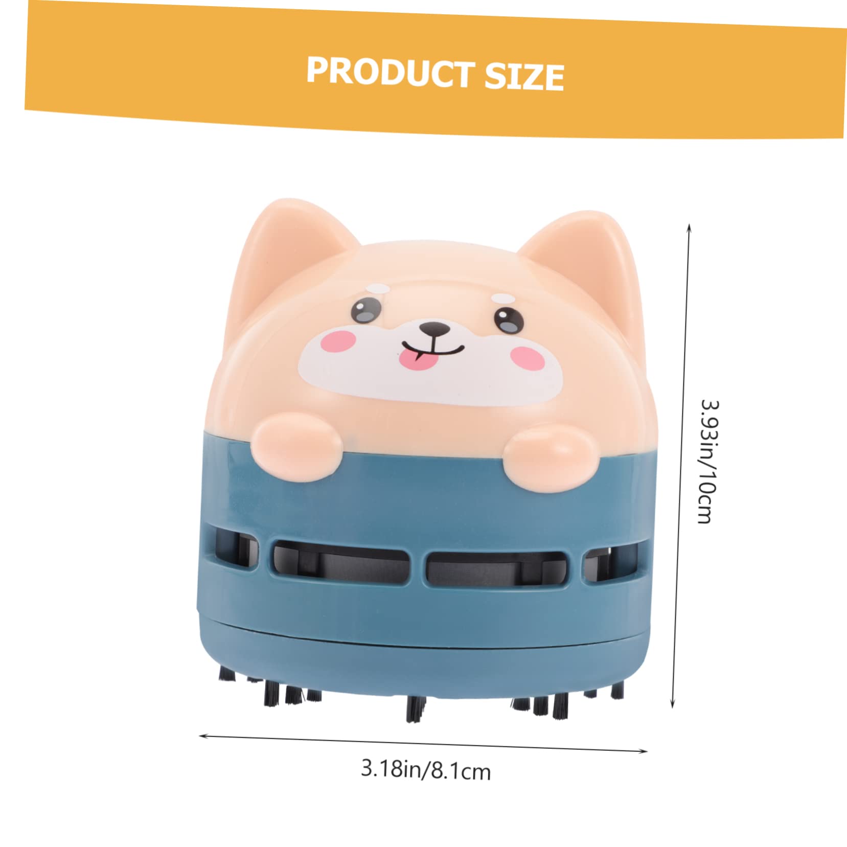 Cabilock Cute Cat Mini Desktop Vacuum Cleaner Portable USB Rechargeable Desk Tool for Easy Cleaning of Dust and Debris Compact and Lightweight Design