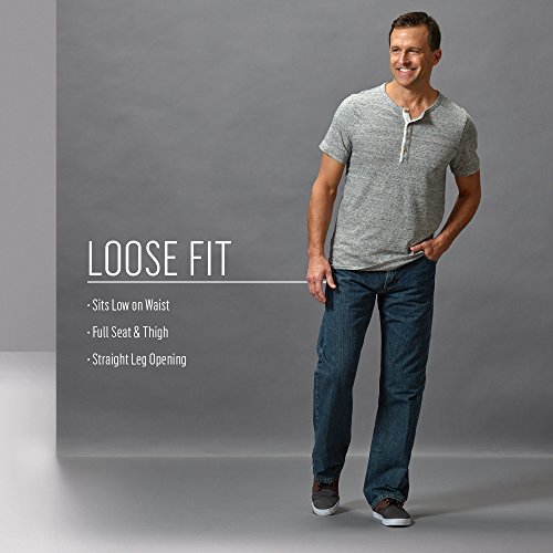 Wrangler Men's Genuine Loose Fit Jean, Crescent