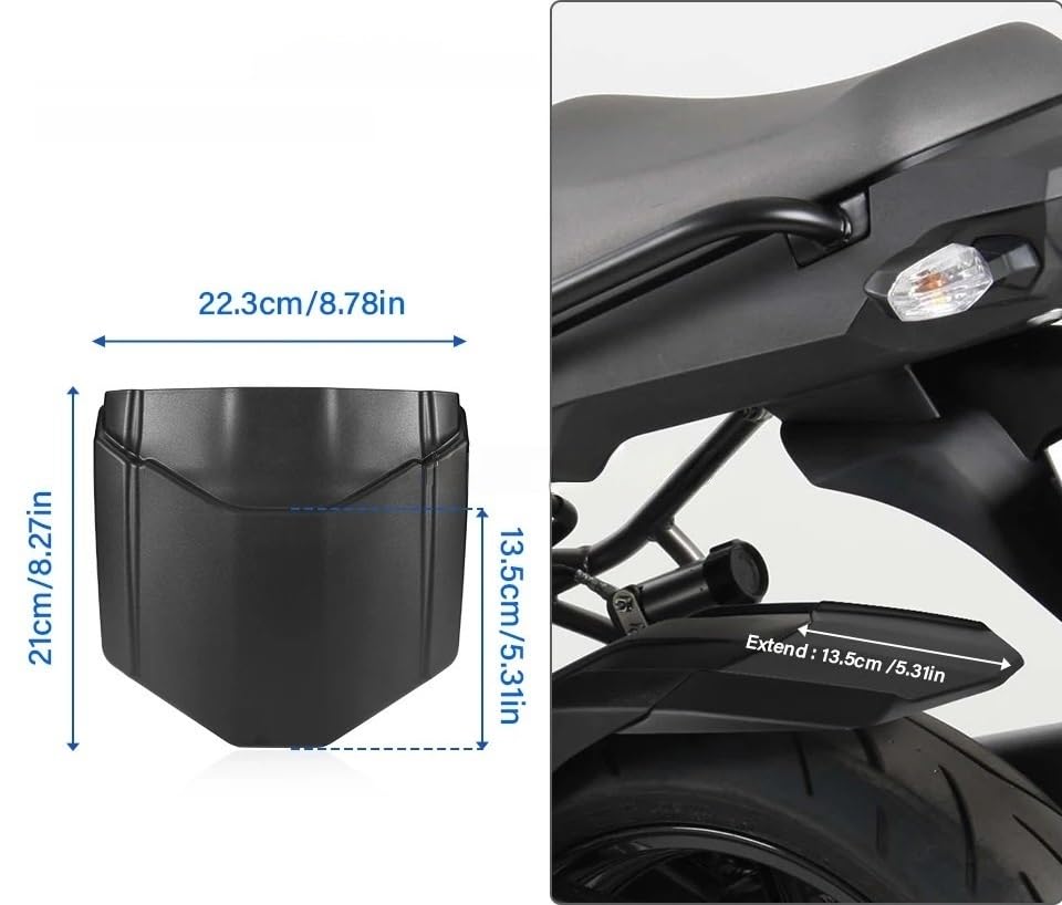 Garde-Boue arrière contre les projections Versys 1100 SE Tourer - 7