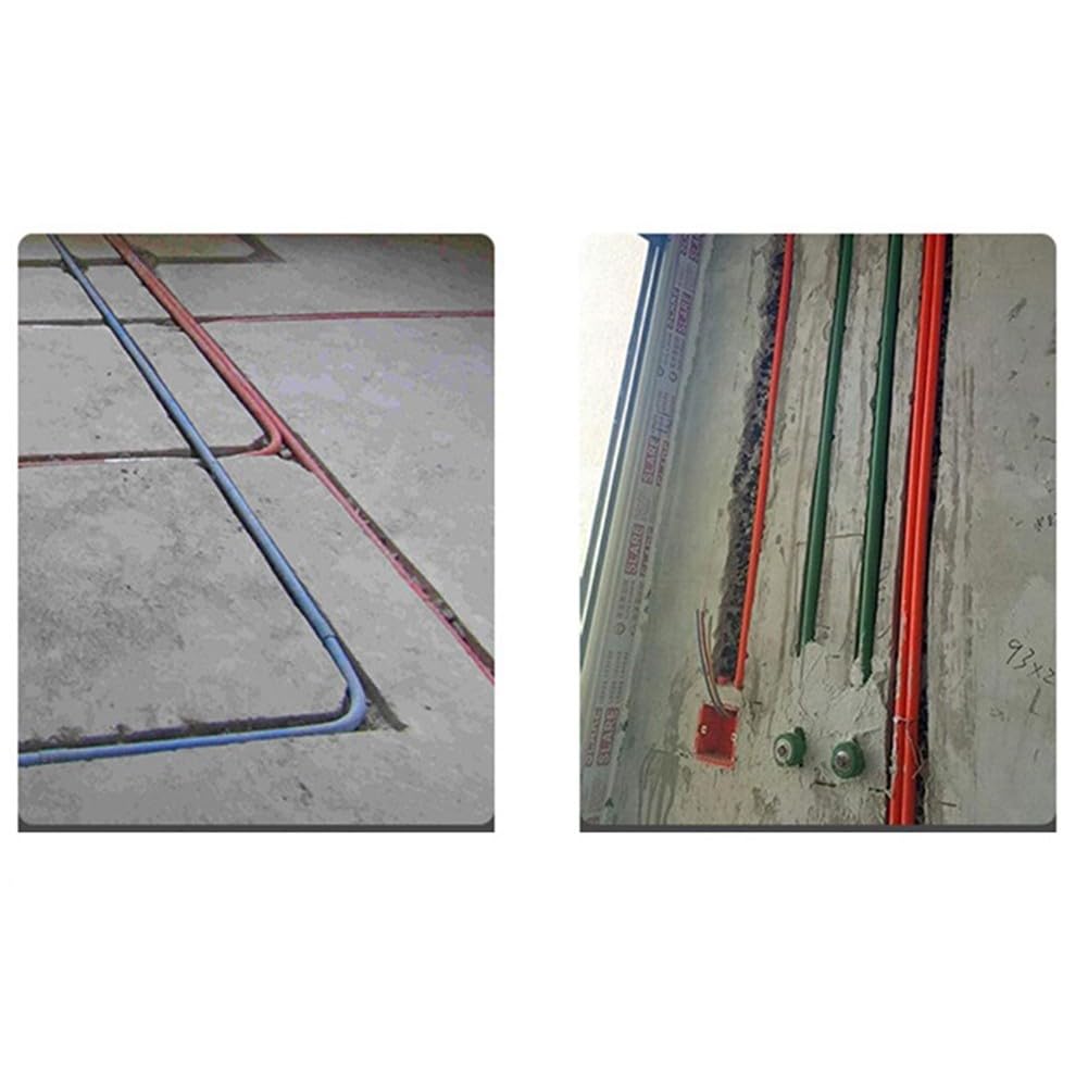 Strumento per tirare i cavi, nastro adesivo per elettricisti, aiuto manuale per filettatura condotto, rotazione a 360 per spazi ristretti, design a risparmio di manodopera, plastica, installatore di
