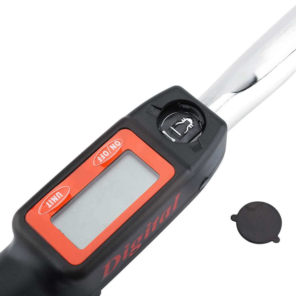 Rengue 1 Cyfrowy Klucz Dynamometryczny z Napędem 2 Cali, Klucz Zatrzaskowy z Podświetleniem LED, od 30 do 150 Ft Lb z konwersją Nm na Lb, Ergonomiczny Uchwyt do Napraw Samochodów i Użytku Domowego