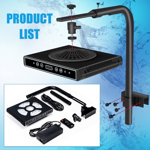 Image of Aquarium Lights-100 watt 5 Channels Sunrise Sunset Moonlight Reef Lights for Coral SPS LPS Saltwater Tank