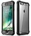 i-Blason Ares Clear Case for iPhone 6s Plus/ 6 Plus Case, [Built-in Screen Protector] Full-Body Rugged Clear Bumper Case, Black, 5.5"