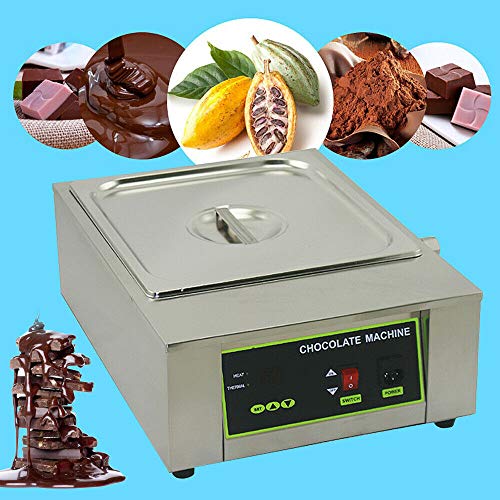 Ethedeal Electric Chocolate Melting Machine - 18KG 1000W Tempering Heater Melter, Chocolate Butter Cheese Thermostat Melt Warmer - Thumbnail 4