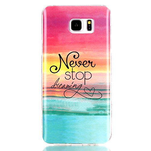 BLT Note 5 Case, [Rainbow Series] Back Cover Case for Samsung Note 5, Cute Design Cover, a Screen Protector As Gift
