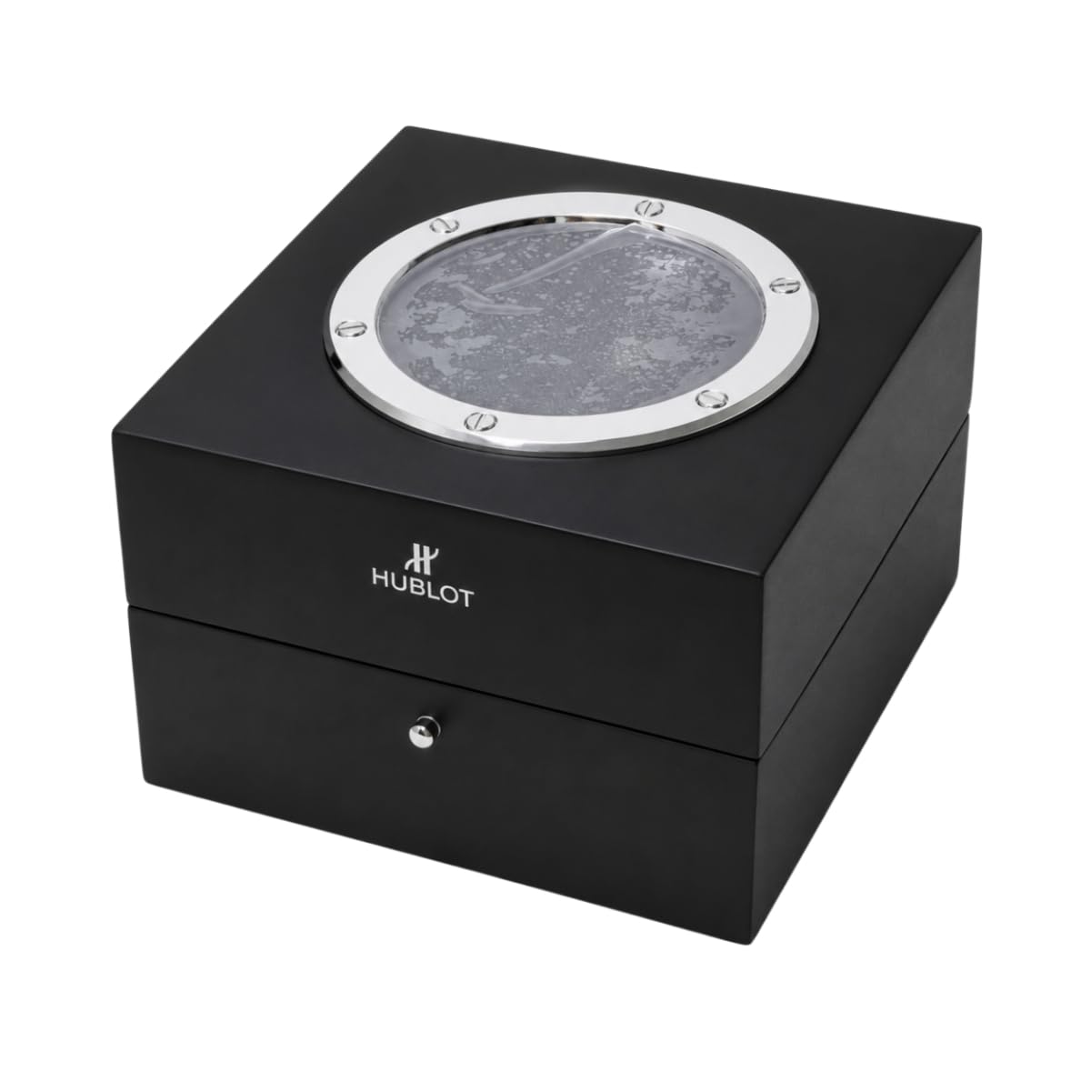 Scatola Orologio in Legno Massello Custodia Orologio Singola con Cuscino Morbido Coperchio Ribaltabile Finitura Brillante per Hublot Big Bang