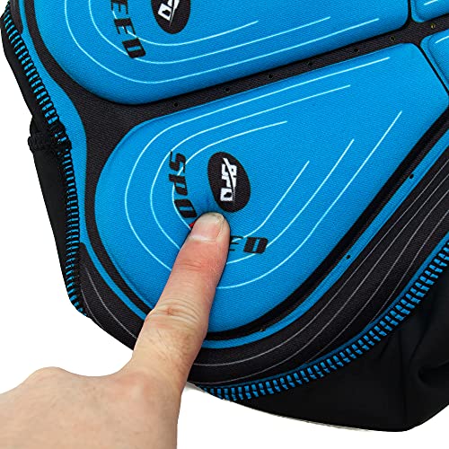 sponeed Calças compridas de ciclismo de tecido de bicicleta de estrada para equitação inverno 4D aco