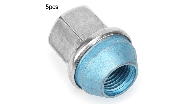 Image of KIMISS Nut Protection Cover, 5Pcs Wheel Nuts Set Screws Hex Wheel Rim Nut Fit for Land Rover Discovery Sport for LR2 LR001381 for Velar LR001381