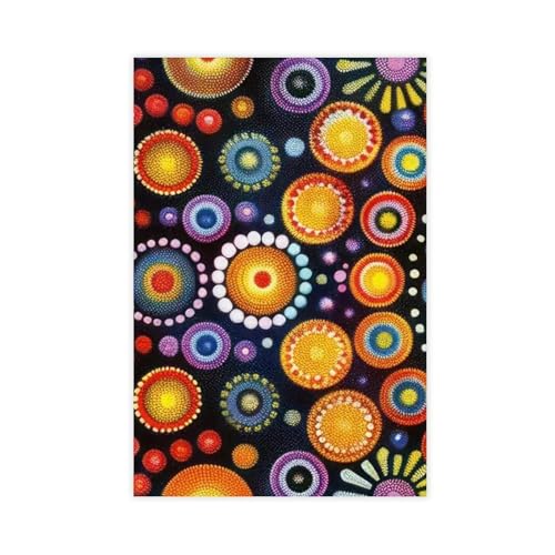 Toile géométrie sacrée mandala haut de gamme décoration murale de salon
