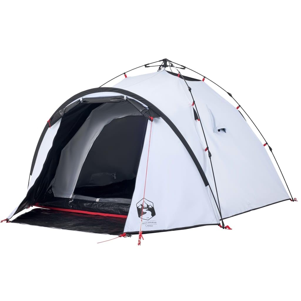 wurfzelt verdunkelt vidaXL Kuppel Campingzelt 3 Personen, Kuppelzelt mit Quick-Release-System, mit E-Anschluss Überzelt, Zelt, Weiß 190T Polyester Sport & Freizeit Schneiden:45 2009 Trek 1.5 54cm filter_4_Preis_100 - 199€