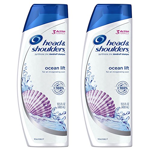 Head and Shoulders Ocean Lift Anti-Dandruff Shampoo 13.5 Fl Oz (Pack of 2) (Packaging may vary)