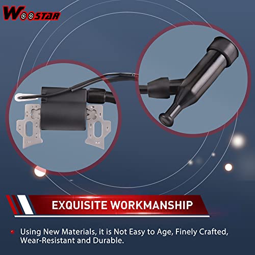 WOOSTAR Ignition Coil Assembly Replacement for GX120 GX140 GX160 GX168 GX200 5.5HP 6.5HP Engine Generator Lawn Mower